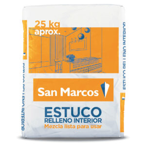Estuco relleno interior San Marcos 25 Kg