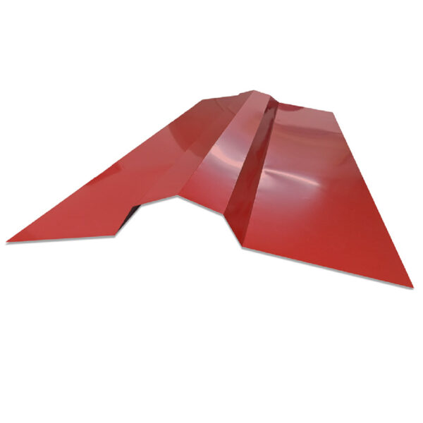 CABALLETE TRAPEZOIDAL ROJO 2m Tipo Roof Steel