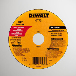 Discos para corte de metal t1, 4 1/2”