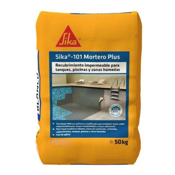 SIKA 101 MORTERO GRIS - Imagen 2